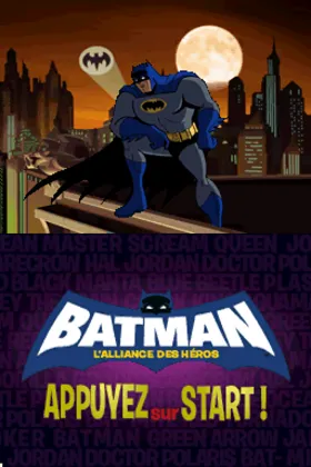 Batman - The Brave and the Bold - The Videogame (Europe) (En,Fr,De,Es,It,Nl) screen shot title